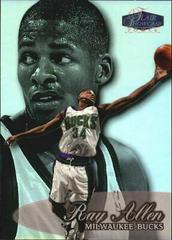 Ray Allen [Row 3] #11 Basketball Cards 1998 Flair Showcase Prices