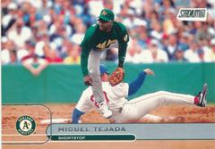 Miguel Tejada #35 Baseball Cards 2002 Stadium Club Prices