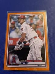 Shohei Ohtani [Orange] #26 Baseball Cards 2020 Bowman Prices