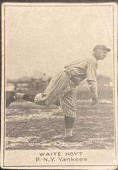 Waite Hoyt Baseball Cards 1921 E220 National Caramel Prices