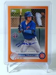 James Triantos [Autograph Orange] Baseball Cards 2022 Topps Pro Debut Prices