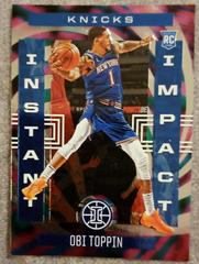 Obi Toppin #2 Basketball Cards 2020 Panini Illusions Instant Impact Prices