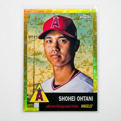 Shohei Ohtani [Toile Cream Gold] Baseball Cards 2022 Topps Chrome Platinum Anniversary Prices