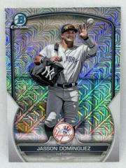 Jasson Dominguez [SP Variation Mega Box Mojo Refractor] #BCP-18 Baseball Cards 2023 Bowman Chrome Prospects Prices