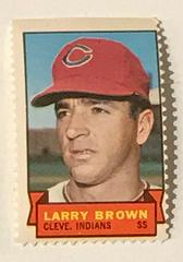 Larry Brown Baseball Cards 1969 Topps Stamps Prices