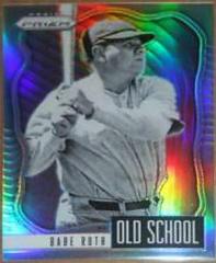 Babe Ruth [Silver Prizm] #OS-1 Baseball Cards 2021 Panini Prizm Old School Prices