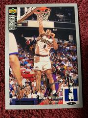 Brain Williams [silver signature] #308 Basketball Cards 1994 Collector's Choice Prices