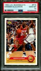 Hakeem Olajuwon Basketball Cards 1992 Upper Deck McDonald's Prices
