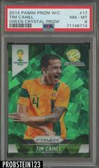 Tim Cahill [Green Crystal Prizm] #17 Soccer Cards 2014 Panini Prizm World Cup Prices