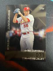 Ryan Helsley [Black] #SS-22 Baseball Cards 2023 Topps Significant Statistics Prices