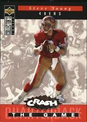 Steve Young [Silver] Football Cards 1994 Collector's Choice Crash the Game Prices