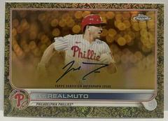 J. T. Realmuto #GEA-JR Baseball Cards 2022 Topps Gilded Collection Chrome Gold Etch Autographs Prices