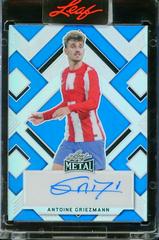 Antoine Griezmann [Prismatic Blue] Soccer Cards 2022 Leaf Metal Autographs Prices