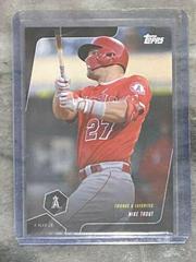Mike Trout #38 Baseball Cards 2019 Topps X Vlad Jr. the Legend Prices