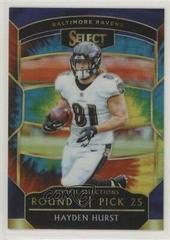 Hayden Hurst [Tie-Dye Prizm] #RS-24 Football Cards 2018 Panini Select Rookie Selections Prices
