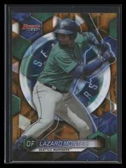 Lazaro Montes [Gold Lava] #TP-6 Baseball Cards 2023 Bowman's Best Top Prospects Prices