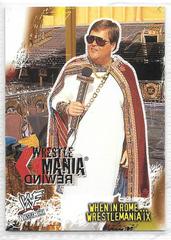 When in Rome Wrestling Cards 2001 Fleer WWF Wrestlemania Prices
