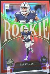 Sam Williams [Red] #212 Football Cards 2022 Panini Chronicles Legacy Update Rookies Prices