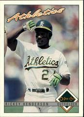 Rickey Henderson Baseball Cards 1993 O Pee Chee Prices