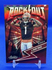 Ja'Marr Chase [Spectrum Red] #11 Football Cards 2023 Panini Absolute Rock Out Prices