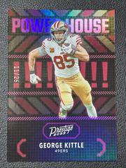 George Kittle [Pink] #PH-13 Football Cards 2023 Panini Prestige Power House Prices
