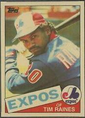 Tim Raines #630 Baseball Cards 1985 Topps Tiffany Prices