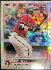 Seth Beer #93 Baseball Cards 2022 Topps Chrome Logofractor Prices