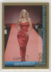 Christie Brinkley [Gold] #148 Basketball Cards 2005 Bowman Prices