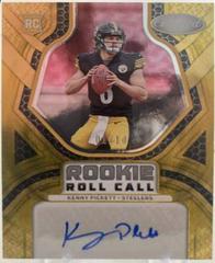 Kenny Pickett [Gold Etch] #RCS-KP Football Cards 2022 Panini Certified Rookie Roll Call Signatures Prices