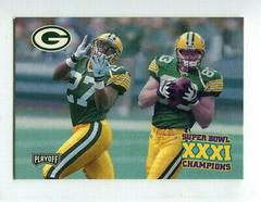 Calvin Jones, Jeff Thomason Football Cards 1997 Playoff Packers Prices