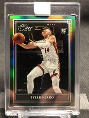 Tyler Herro [Green] Basketball Cards 2019 Panini One and One Prices