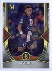 Neymar Jr [Gold] #10 Soccer Cards 2022 Topps Museum Collection UEFA Champions League Prices