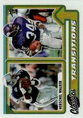 Herschel Walker [Gold] #T-12 Football Cards 2022 Panini Classics Transitions Prices