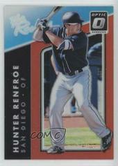 Hunter Renfroe [Red] #TR11 Baseball Cards 2017 Panini Donruss Optic the Rookies Prices