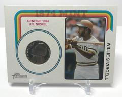 Willie Stargell [Nickel] #74MR-WS Baseball Cards 2023 Topps Heritage 1974 Mint Relics Prices