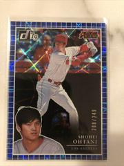 Shohei Ohtani [Blue] #AA4 Baseball Cards 2019 Panini Donruss Action All Stars Prices