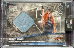 Becky Lynch Wrestling Cards 2021 Topps WWE Mat Relics Prices