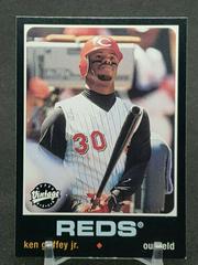 Ken Griffey Jr. #253 Baseball Cards 2002 Upper Deck Vintage Prices