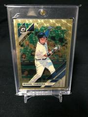 Miguel Cabrera [Gold] #198 Baseball Cards 2019 Panini Donruss Optic Prices
