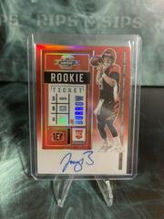 Joe Burrow [Autograph Red] #101 Football Cards 2020 Panini Contenders Optic Prices