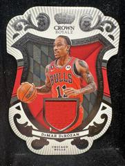 DeMar DeRozan #2 Basketball Cards 2023 Panini Crown Royale Coat of Arms Prices