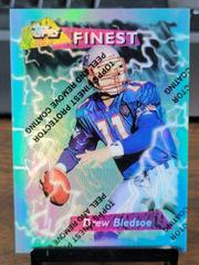 Drew Bledsoe [Refractor w/ Coating] Football Cards 1995 Topps Finest Boosters Prices