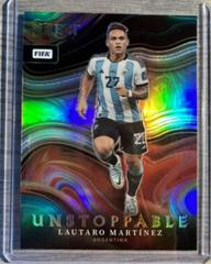 Lautaro Martinez Soccer Cards 2022 Panini Select FIFA Unstoppable Prices