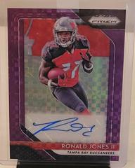 Ronald Jones II [Purple Power] #14 Football Cards 2018 Panini Prizm Rookie Autographs Prices