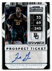 Freddie Gillespie [Cracked Ice Autograph] #101 Basketball Cards 2020 Panini Contenders Draft Picks Prices