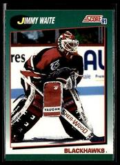 Jimmy Waite #82T Hockey Cards 1991 Score Rookie Traded Prices