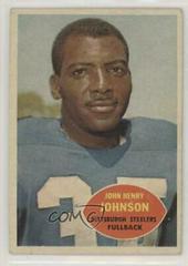 John Henry Johnson #94 Football Cards 1960 Topps Prices