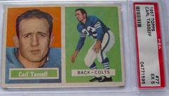Carl Tasseff Football Cards 1957 Topps Prices