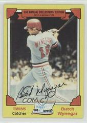Butch Wynegar #32 Baseball Cards 1982 Topps Drake's Big Hitters Prices