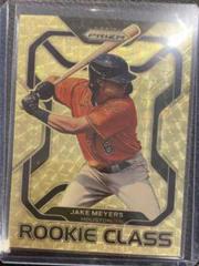 Jake Meyers [Gold Prizm] Baseball Cards 2022 Panini Prizm Rookie Class Prices